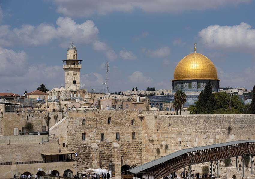Muro de los Lamentos, restos del Templo de Jerusalén